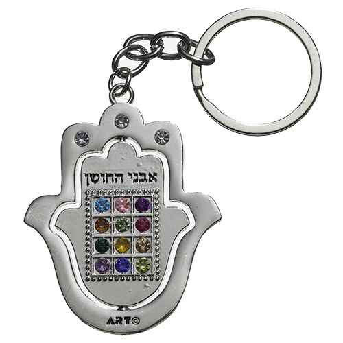מחזיק מפתחות ניקל מהודר 5 ס״מ