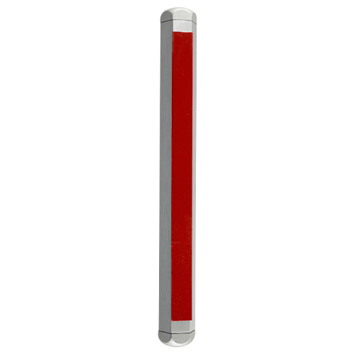 Aluminum Mezuzah 10 cm- Silver - Glossy