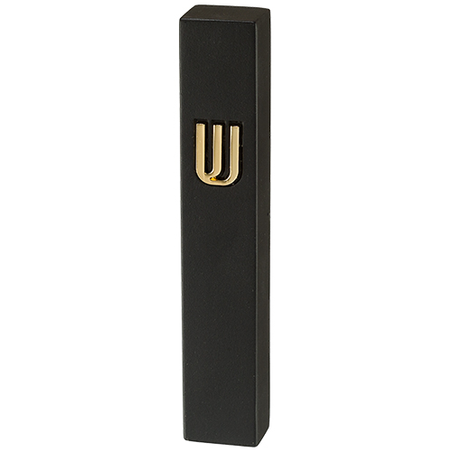Concrete Polymer 12 cm, Stone - Like, Black - Gold