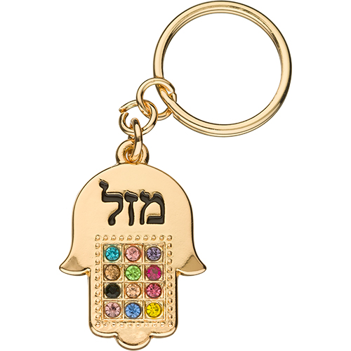 מחזיק חמסה מהודר גימור זהב 3.52.5 ס״מ