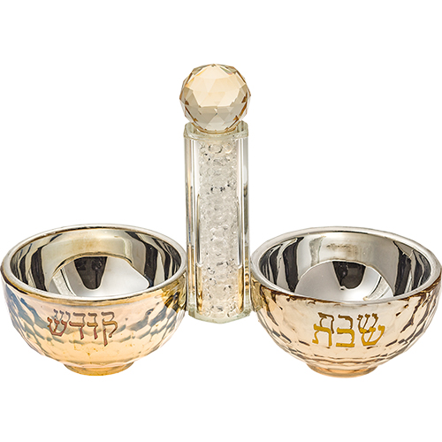 מלחית קריסטל מהודרת אבנים לבנות 10×14 ס״מ