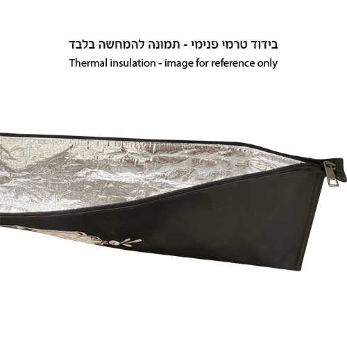 סט נרתיקים מהודרים ללולב ואתרוג דמוי עור כחול כהה