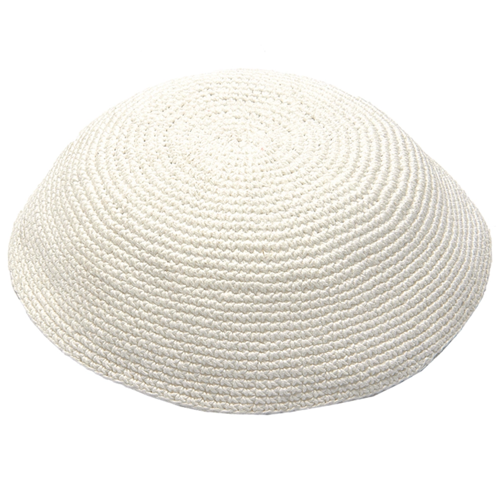 Dmc Kippah 14-16 cm - White