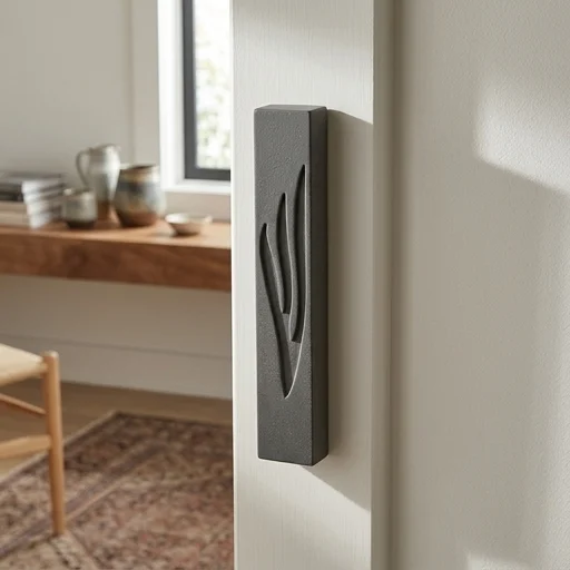 Concrete Polymer 12 cm, Stone - Like, Black