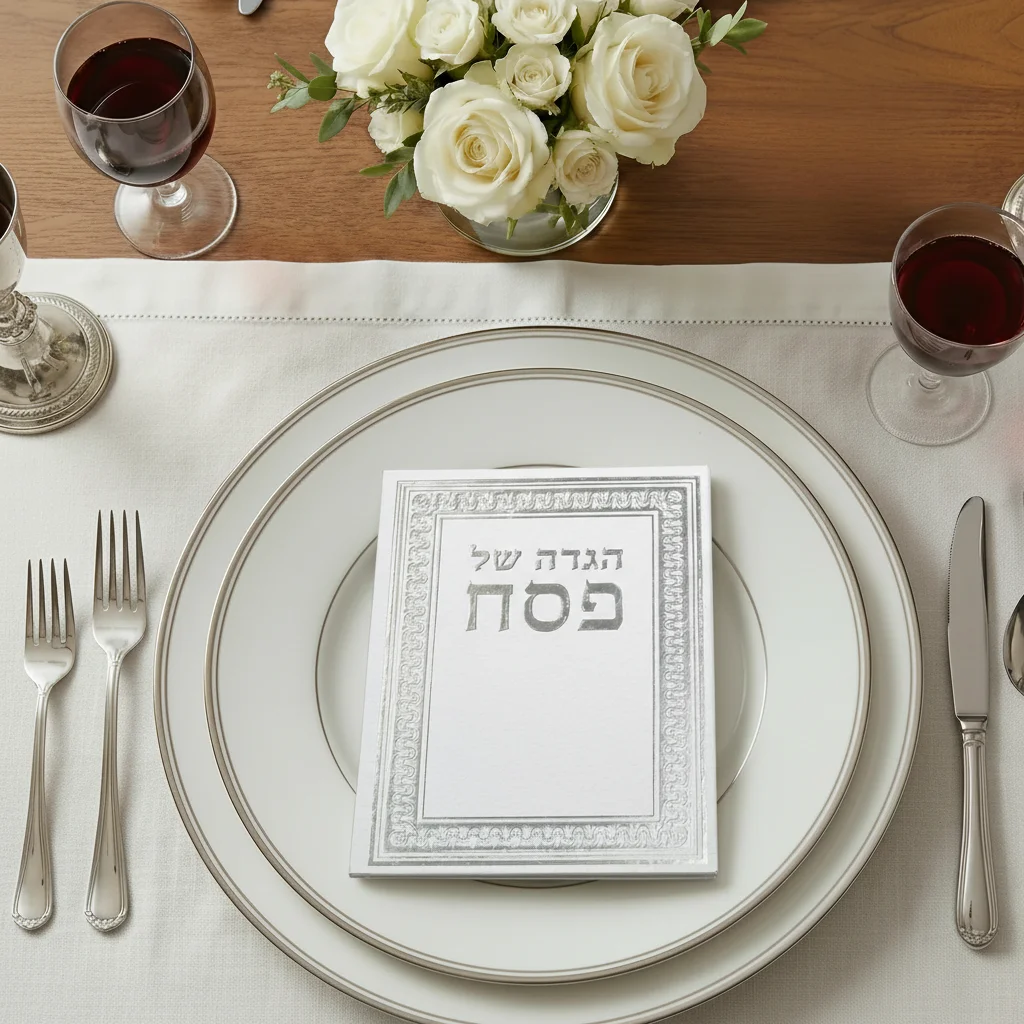 Art Passover Hagadah Hard Cover 22x30 cm