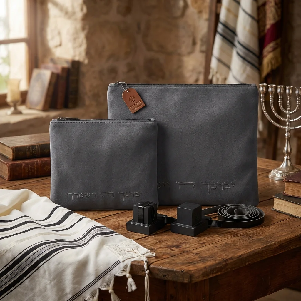 Velvet Tallit-tefillin Set 36*29 cm