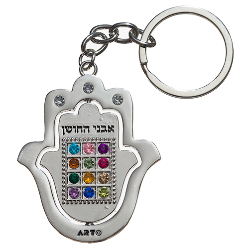 מחזיק מפתחות ניקל מהודר 5 ס״מ